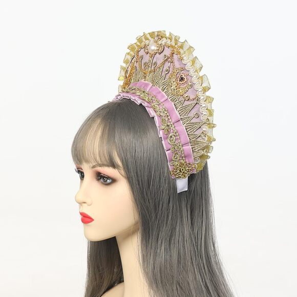 9219 Anne Boleyn Hat Headwear Tudor Elizabethan Headwear French Royal